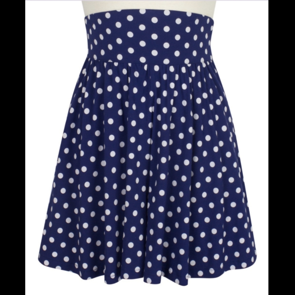 NWT Big Polka High Waist Shorts